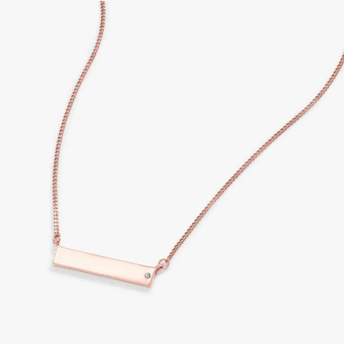 Bar Necklace With Crystal Accent Silver Women Alex And Ani Necklaces Bar Necklace With Crystal Accent Silver Women Alex And Ani Necklaces