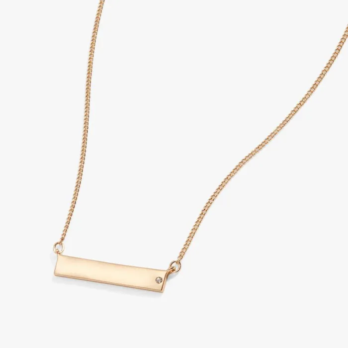 Bar Necklace With Crystal Accent Silver Women Alex And Ani Necklaces Bar Necklace With Crystal Accent Silver Women Alex And Ani Necklaces
