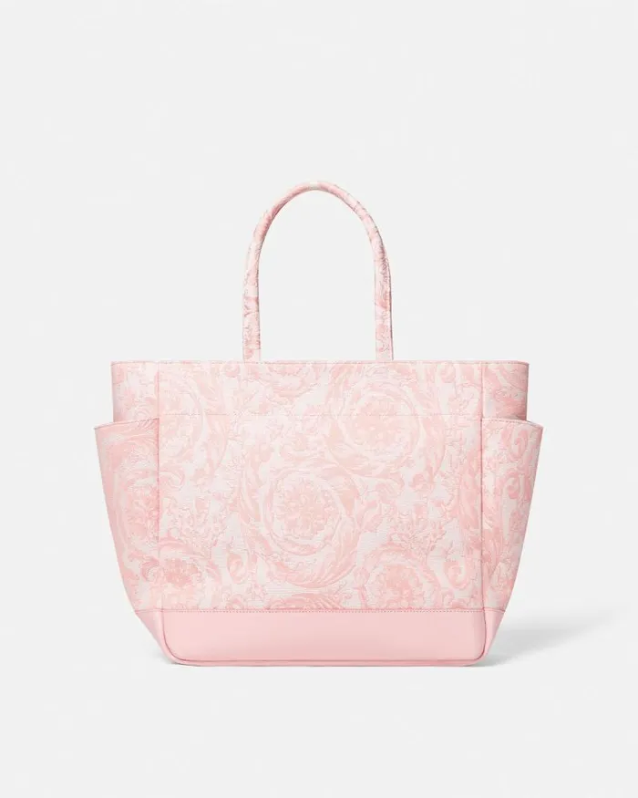 Barocco Athena Baby Changing Mat Bag Light Pink Children Versace Strollers and Others