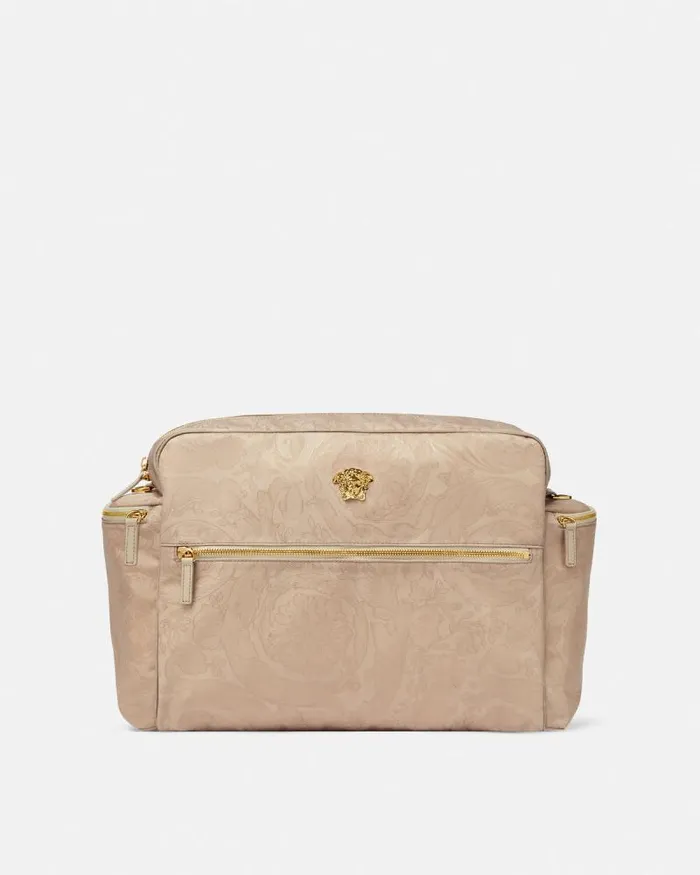 Barocco Baby Changing Mat Bag Beige Children Versace Strollers and Others