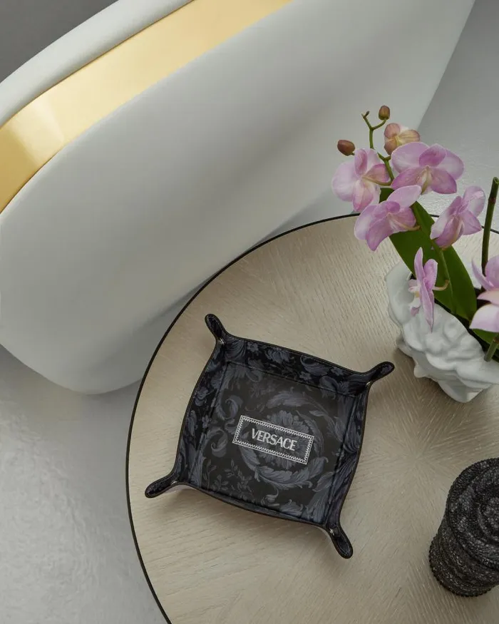 Barocco Pocket Emptier Gray Home and Lifestyle Versace Dcor