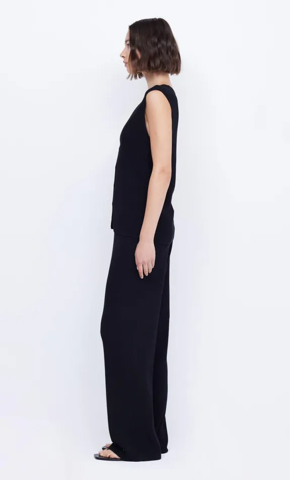 Bec Bridge AMALFI VEST 8211 BLACK Women Sleeveless
