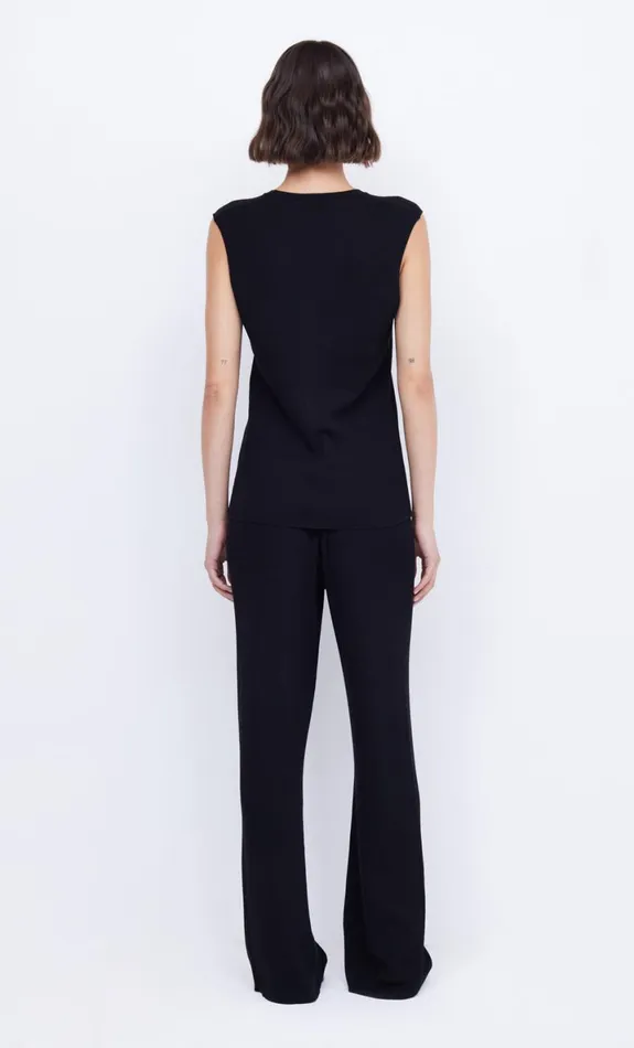 Bec Bridge AMALFI VEST 8211 BLACK Women Sleeveless