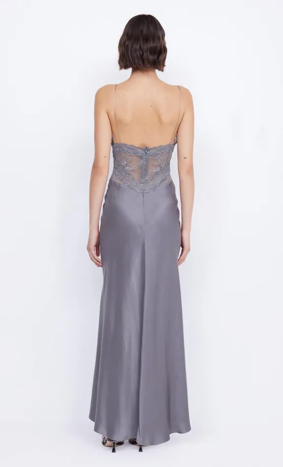 Bec Bridge AMORAS MAXI DRESS 8211 GREY Women Wedding Guest