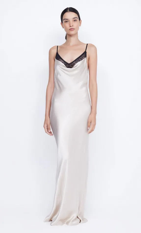 Bec Bridge ARABELLA BACKLESS DRESS 8211 SANDBLACK Women Maxi Dresses