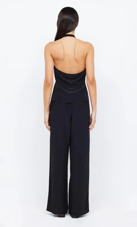 Bec Bridge ARCHER HALTER TOP 8211 BLACK Women Sleeveless