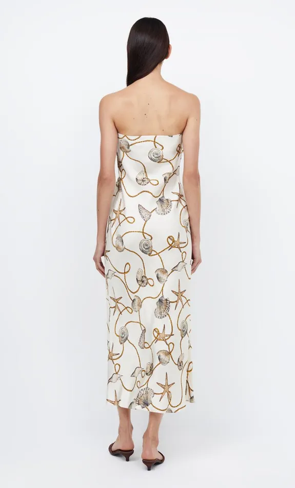 Bec Bridge BAYSIDE STRAPLESS MAXI 8211 PARISIAN SHELL Women Maxi Dresses