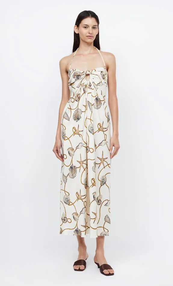 Bec Bridge BAYSIDE STRAPLESS MAXI 8211 PARISIAN SHELL Women Maxi Dresses