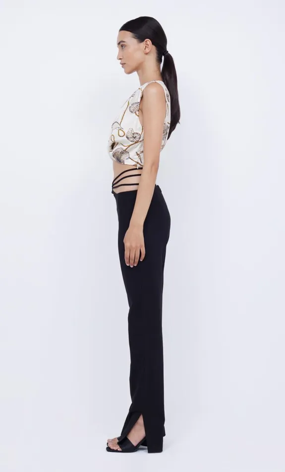 Bec Bridge BAYSIDE TWIST CROP TOP 8211 PARISIAN SHELL Women Sleeveless