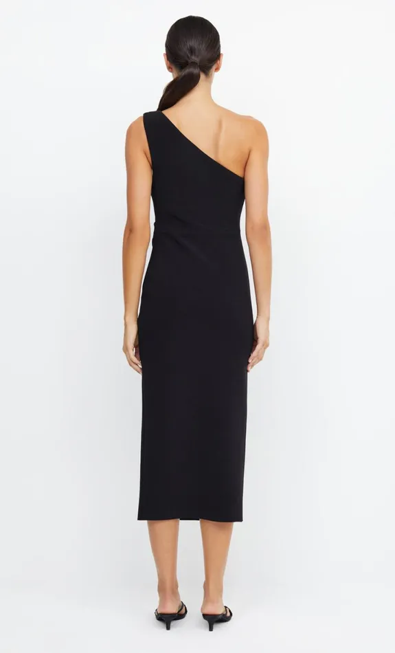 Bec Bridge BE MINE ASYM DRESS 8211 BLACK Women Bridesmaid Dresses