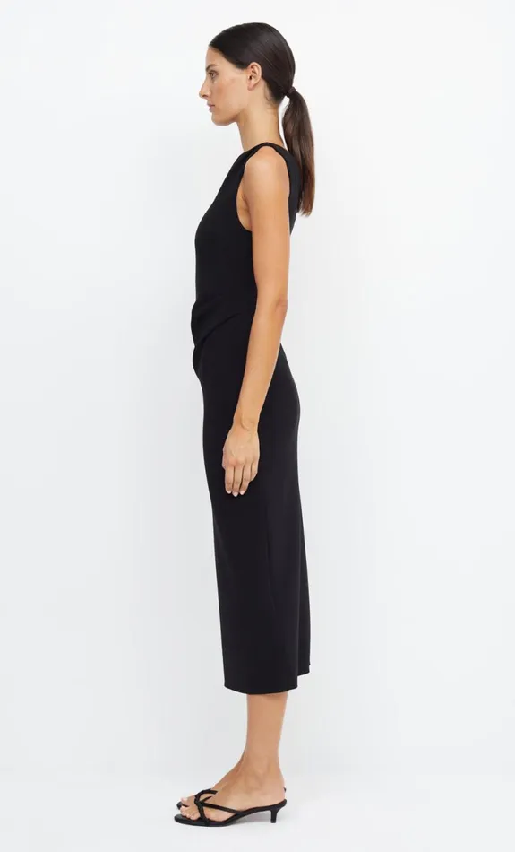 Bec Bridge BE MINE ASYM DRESS 8211 BLACK Women Bridesmaid Dresses