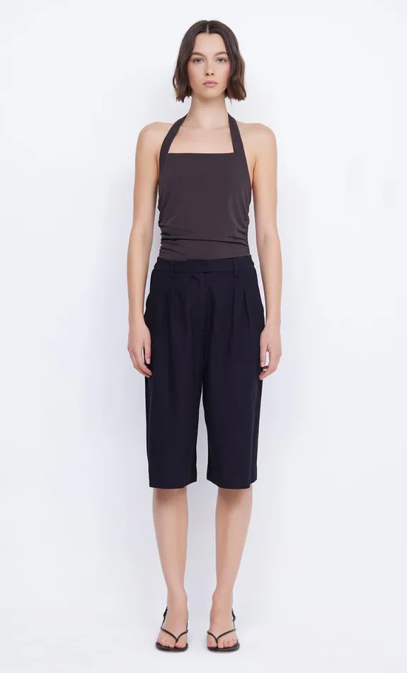 Bec Bridge BLANCHE HALTER TOP 8211 ESPRESSO Women Sleeveless