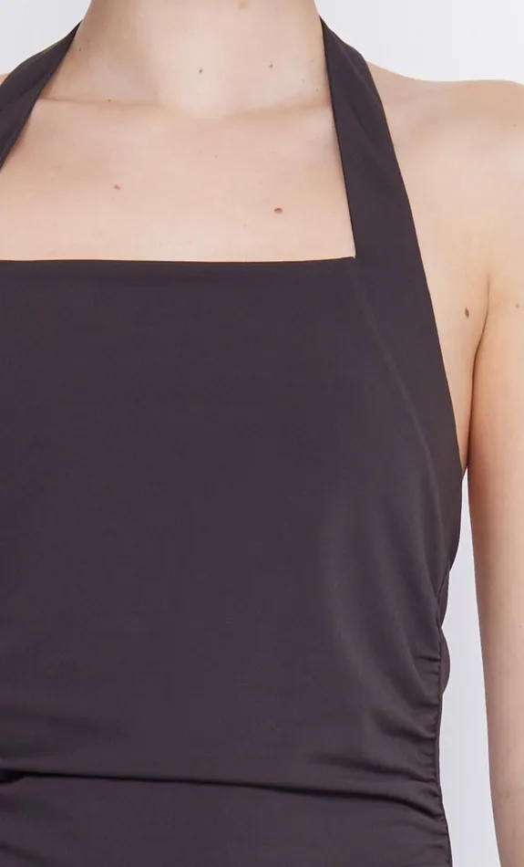 Bec Bridge BLANCHE HALTER TOP 8211 ESPRESSO Women Sleeveless