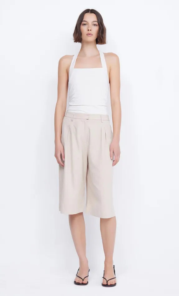 Bec Bridge BLANCHE HALTER TOP 8211 IVORY Women Sleeveless
