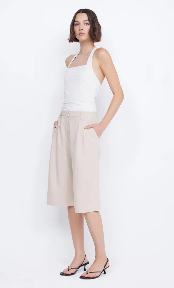 Bec Bridge BLANCHE HALTER TOP 8211 IVORY Women Sleeveless