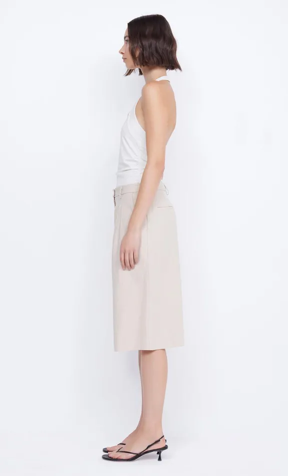 Bec Bridge BLANCHE HALTER TOP 8211 IVORY Women Sleeveless