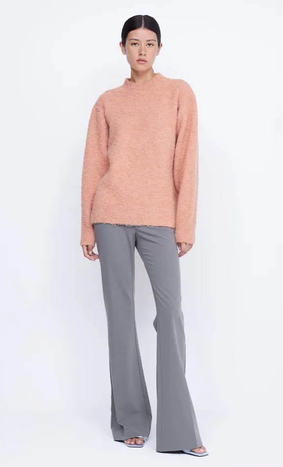 Bec Bridge BRICE KNIT JUMPER 8211 PEACH Women Long Sleeve