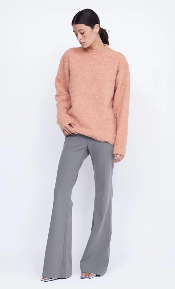 Bec Bridge BRICE KNIT JUMPER 8211 PEACH Women Long Sleeve
