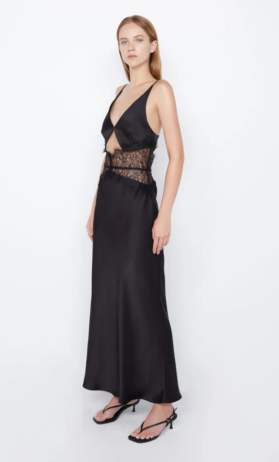 Bec Bridge CAMILLE MAXI DRESS 8211 BLACKBLACK Women Maxi Dresses