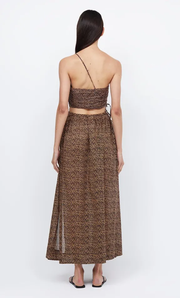 Bec Bridge CAPRI ASYM CROP TOP 8211 BELLA DONNA Women Sleeveless