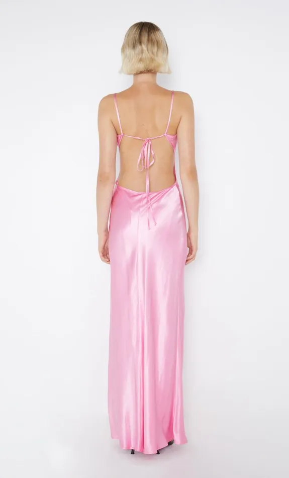 Bec Bridge CEDAR CITY MAXI DRESS 8211 CANDY PINK Women Wedding Guest