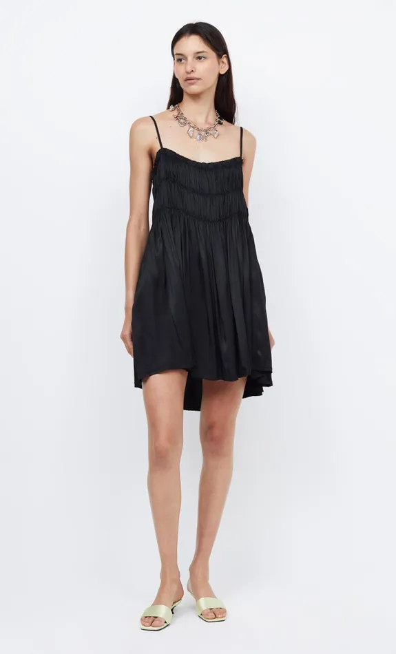 Bec Bridge DALI MINI SHIFT DRESS 8211 BLACK Women Mini Dresses