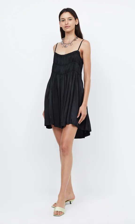 Bec Bridge DALI MINI SHIFT DRESS 8211 BLACK Women Mini Dresses