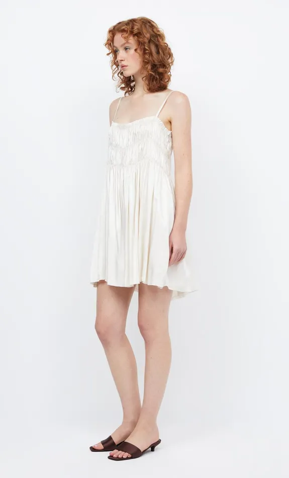 Bec Bridge DALI MINI SHIFT DRESS 8211 IVORY Women Mini Dresses