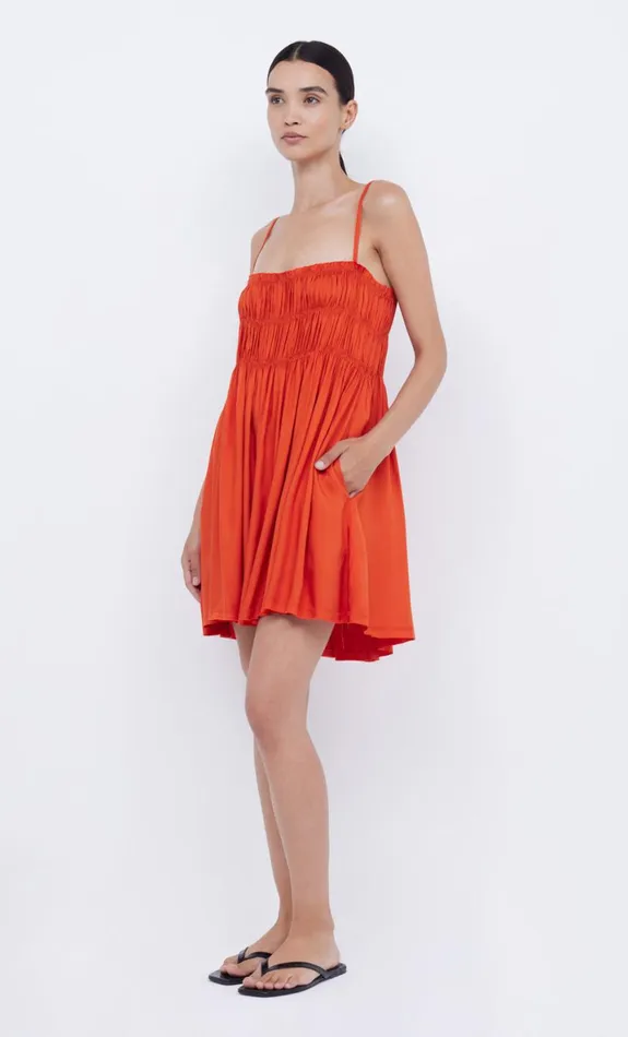 Bec Bridge DALI MINI SHIFT DRESS 8211 SPICE Women Mini Dresses