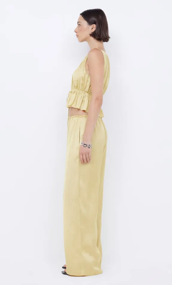Bec Bridge DELPHI GATHERED TOP 8211 CITRUS Women Sleeveless