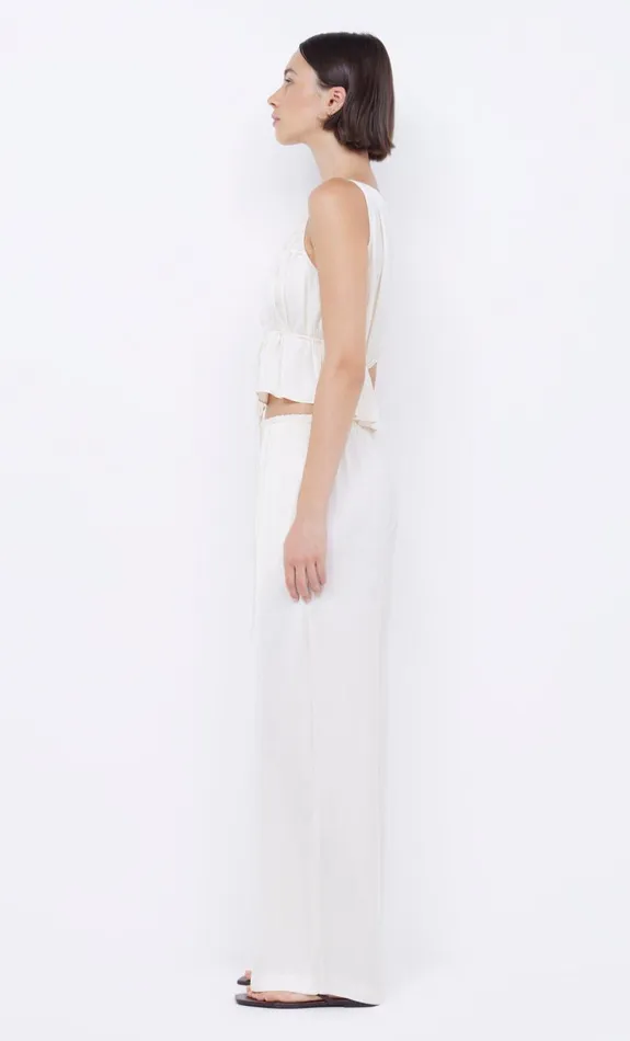 Bec Bridge DELPHI GATHERED TOP 8211 IVORY Women Sleeveless