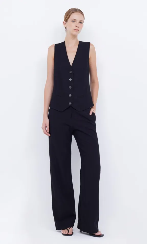 Bec Bridge DESIREE VEST 8211 BLACK Women Sleeveless