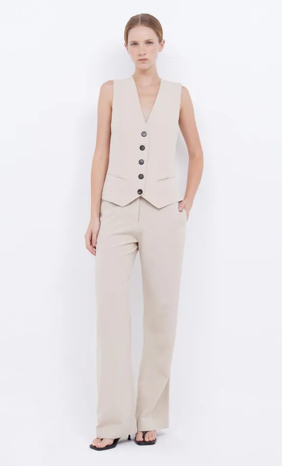 Bec Bridge DESIREE VEST 8211 SAND Women Sleeveless