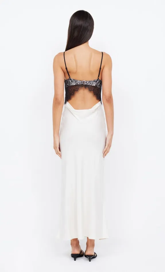 Bec Bridge EMERY LACE MAXI DRESS 8211 IVORYBLACK Women Prom Dresses