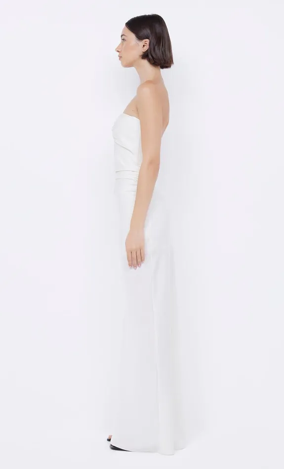 Bec Bridge EMILIA STRAPLESS DRESS 8211 IVORY Women Wedding Guest