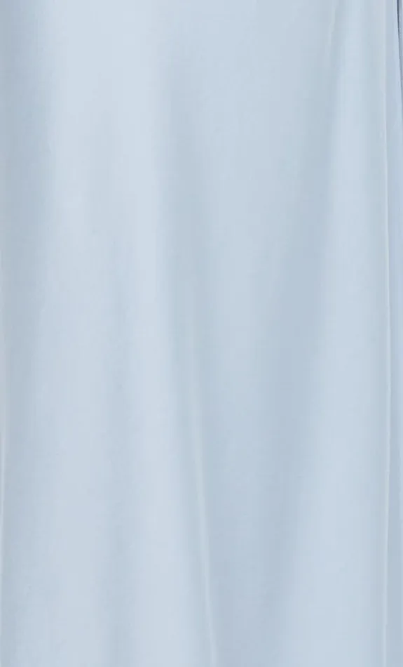 Bec Bridge ETERNITY STRAPLESS MAXI 8211 DUSTY BLUE Women Maxi Dresses
