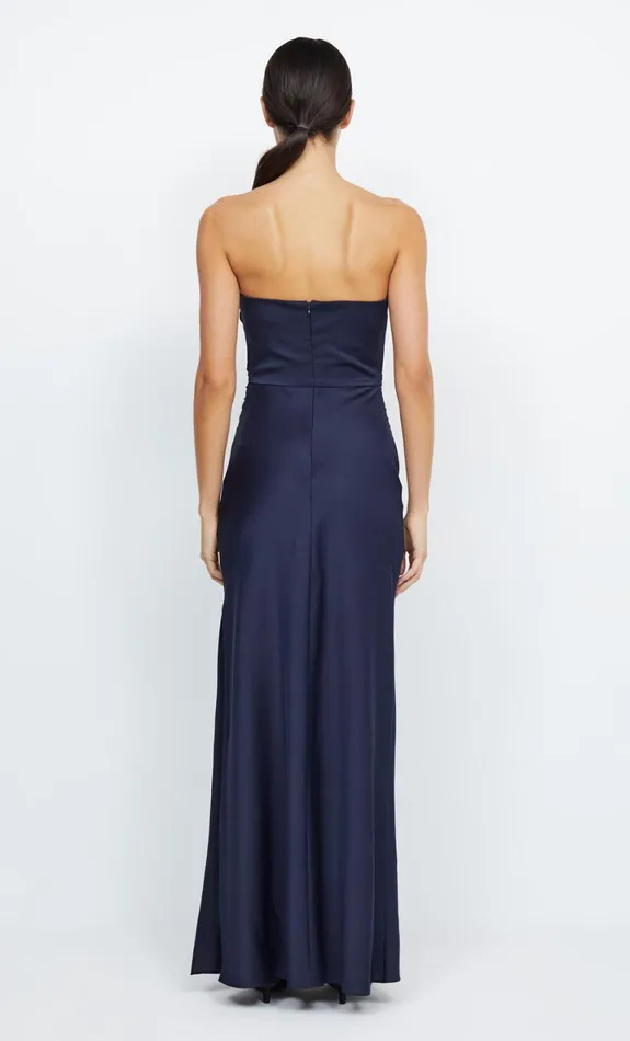 Bec Bridge ETERNITY STRAPLESS MAXI 8211 INK Women Prom Dresses