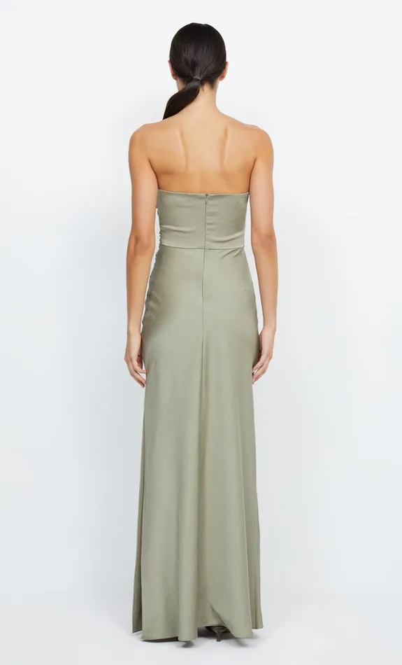 Bec Bridge ETERNITY STRAPLESS MAXI 8211 SAGE Women Prom Dresses