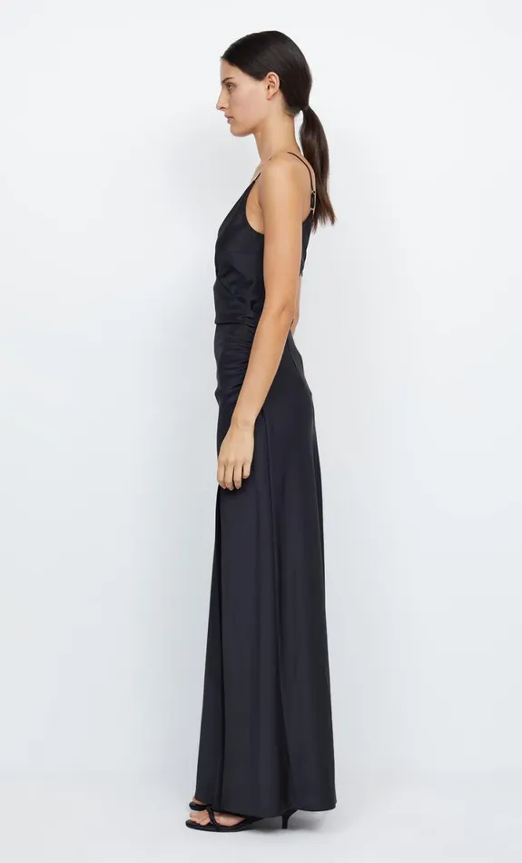 Bec Bridge ETERNITY V MAXI DRESS 8211 BLACK Women Prom Dresses