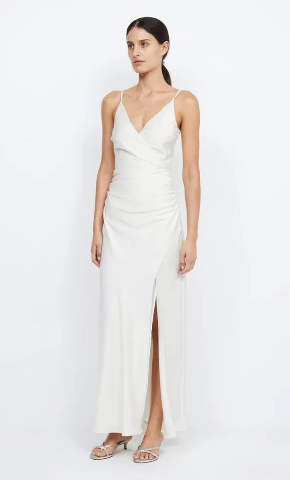 Bec Bridge ETERNITY V MAXI DRESS 8211 CREAM Women Maxi Dresses