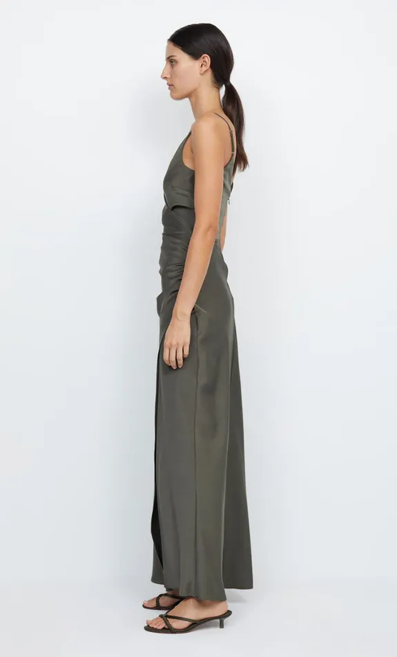 Bec Bridge ETERNITY V MAXI DRESS 8211 DARK WILLOW Women Maxi Dresses