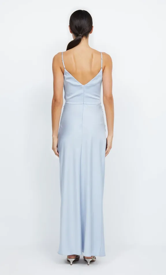 Bec Bridge ETERNITY V MAXI DRESS 8211 DUSTY BLUE Women Prom Dresses