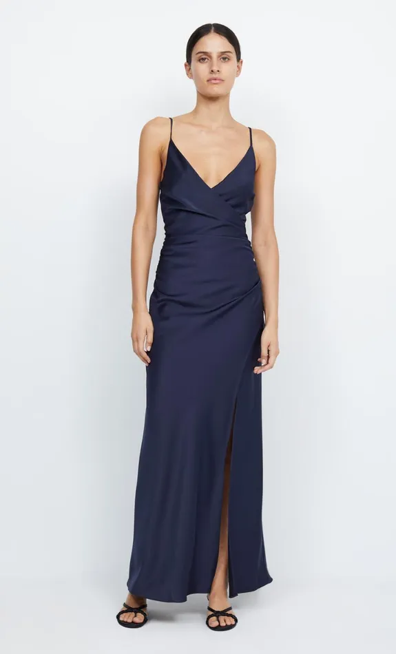 Bec Bridge ETERNITY V MAXI DRESS 8211 INK Women Maxi Dresses