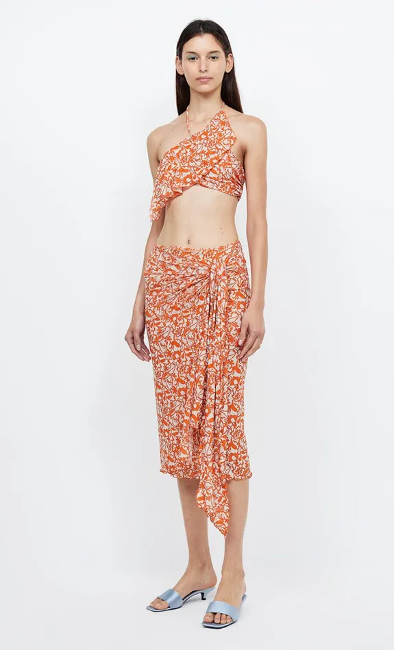 Bec Bridge FIREFLY WRAP MIDI SKIRT 8211 FIESTA FLORAL Women Skirts