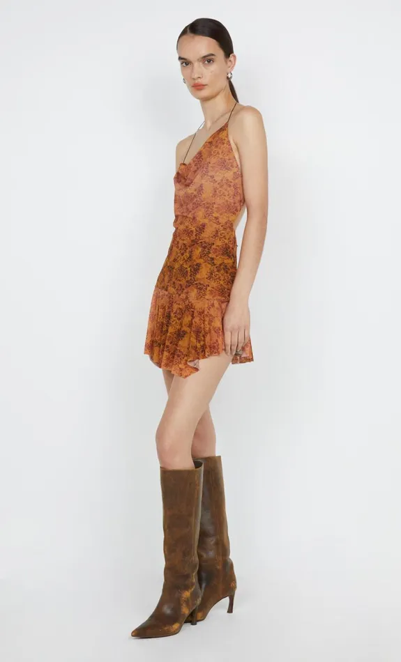 Bec Bridge FLEUR DE LIS MINI DRESS 8211 FLEUR Women Mini Dresses