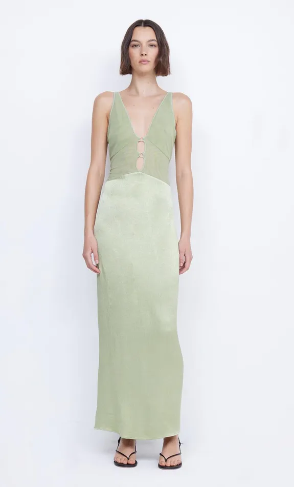 Bec Bridge HACIE MAXI DRESS 8211 AVOCADO Women Prom Dresses