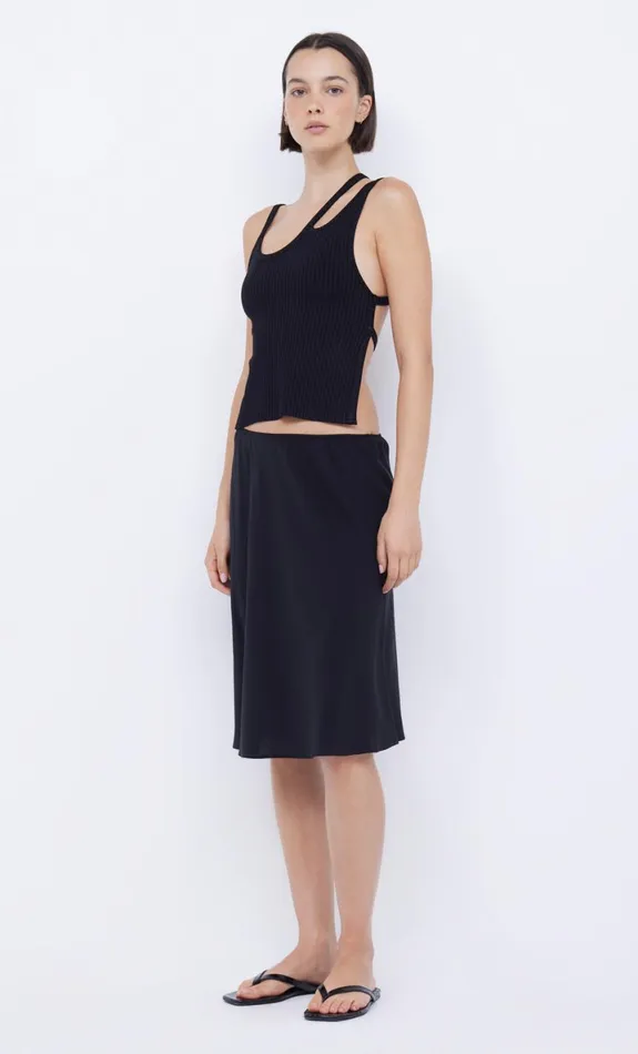 Bec Bridge HARI BACKLESS TOP 8211 BLACKBLACK Women Sleeveless
