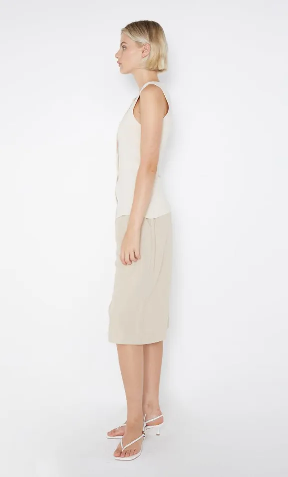 Bec Bridge ILORA KNIT VEST 8211 IVORY Women Sleeveless