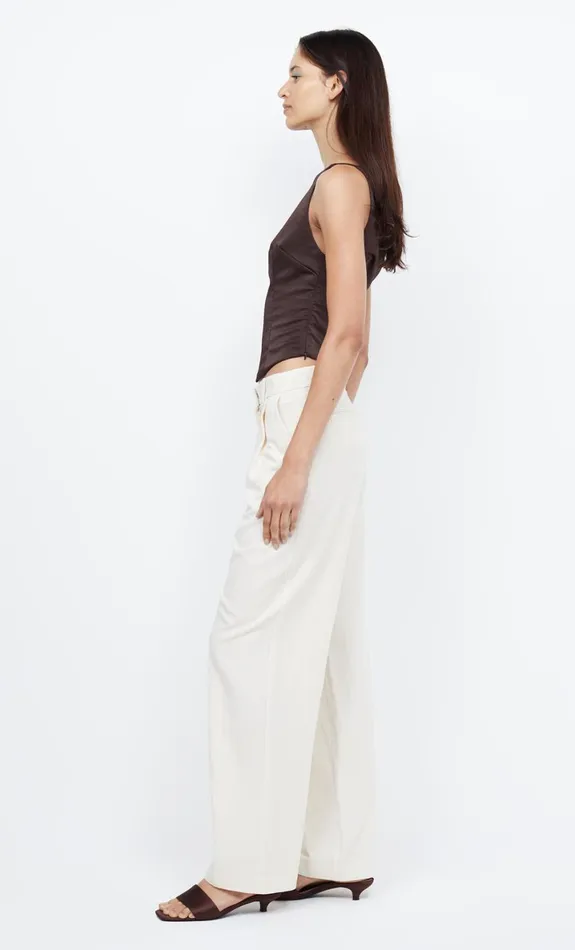 Bec Bridge JONES BOATNECK TOP 8211 COCOA Women Sleeveless