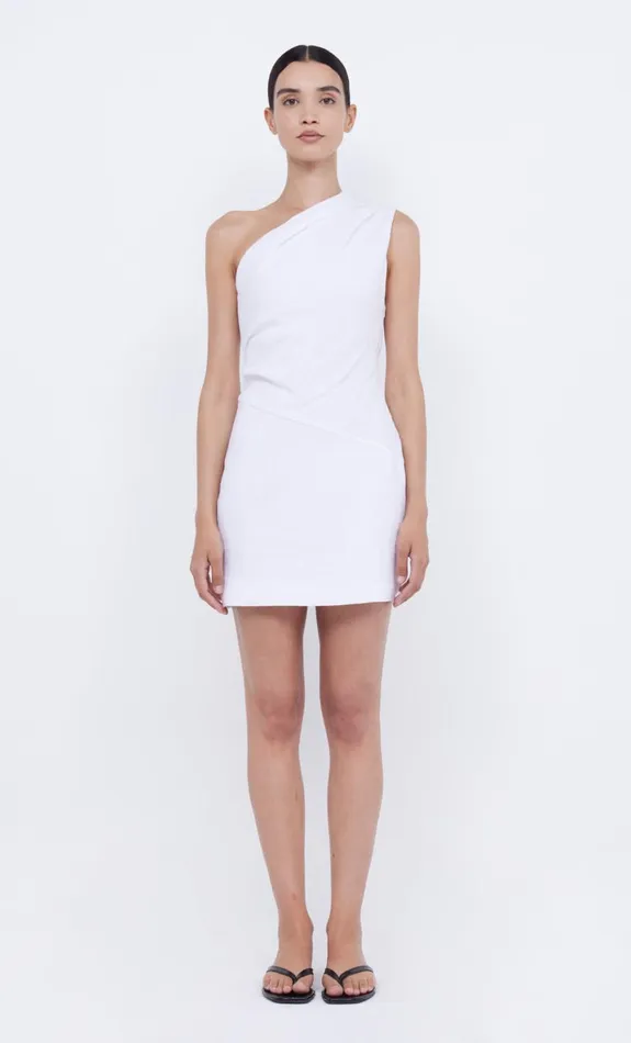 Bec Bridge LARA ASYM MINI DRESS 8211 IVORY Women Mini Dresses